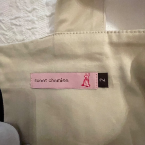 Sweet Chemise Black A Line Dress Size 2 - Picture 6 of 8